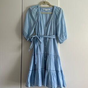 Veronica Beard pale blue dress